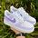 Purple Nike Air Force Shoes