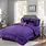 Purple and Black Comforters