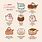 Pusheen with Food
