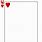 Queen of Hearts Blank Card
