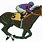 Racing Horse Embrodiery PNG