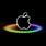Rainbow Apple Logo iPhone Wallpaper
