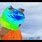 Rainbow Frog Pain Meme