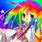 Rainbow PFP Anime