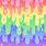 Rainbow Slime Wallpaper