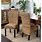 Rattan Back Dining Chairs