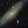 Real Picture of Andromeda Galaxy
