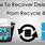 Recycle Bin Recovery Software