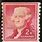 Red 2 Cent Jefferson Stamp