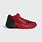Red Adidas Basketball Shoes