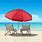 Red Beach Umbrella