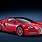 Red Bugatti Car Model