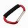 Red Carabiner Clip