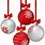 Red Cartoon Ornaments