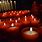 Red Church Candles