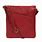 Red Leather Cross Body Bag