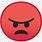 Red Mad Face Emoji