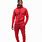 Red Nike Tracksuit Men's