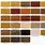 Red Oak Stain Color Chart