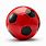 Red Soccer Ball Size 4