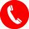 Red Telephone PNG
