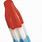 Red White and Blue Bomb Pop Popsicles