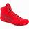 Red Wrestling Shoes