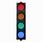 Red Yellow-Green Blue Traffic Light