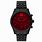 Red and Black Men's Watch