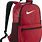 Red and Black Nike Backpack