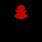 Red and Black Snapchat Logo
