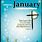Religious January Clip Art