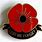 Remembrance Day Poppy Pin
