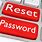 Resetting Password
