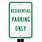 Residential Parking Signs
