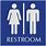 Restroom in Use Sign