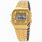 Retro Gold Casio Watch