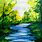 River Painting Easy