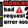 Roblox Error 400