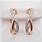 Rose Gold Earrings 14K