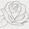 Rose Sketch Easy Rose