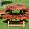 Round Wooden Picnic Table