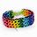 Rubber Rainbow Bracelet
