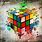 Rubix Cube Art
