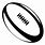 Rugby Ball Graphic