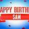 Sam Birthday