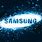 Samsung Blue Background