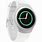 Samsung Smart Watch Black Face White Markers