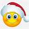 Santa Hat Emoji Transparent