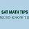 Sat Math Tips